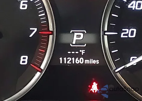 2016 Acura Tlx V6 Tech z USA, uszkodzony, nr VIN 19UUB3F59GA001640